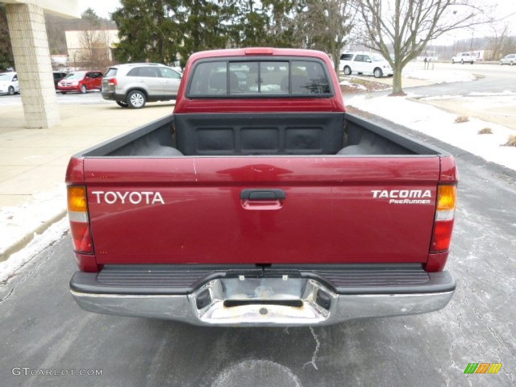 2000 Tacoma PreRunner Extended Cab - Sunfire Red Pearl / Oak photo #7