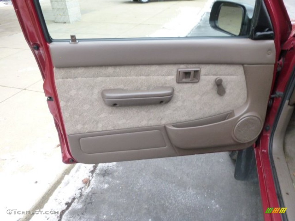 2000 Toyota Tacoma PreRunner Extended Cab Oak Door Panel Photo #88730970