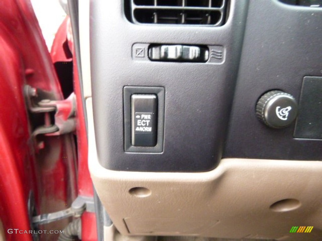 2000 Tacoma PreRunner Extended Cab - Sunfire Red Pearl / Oak photo #18