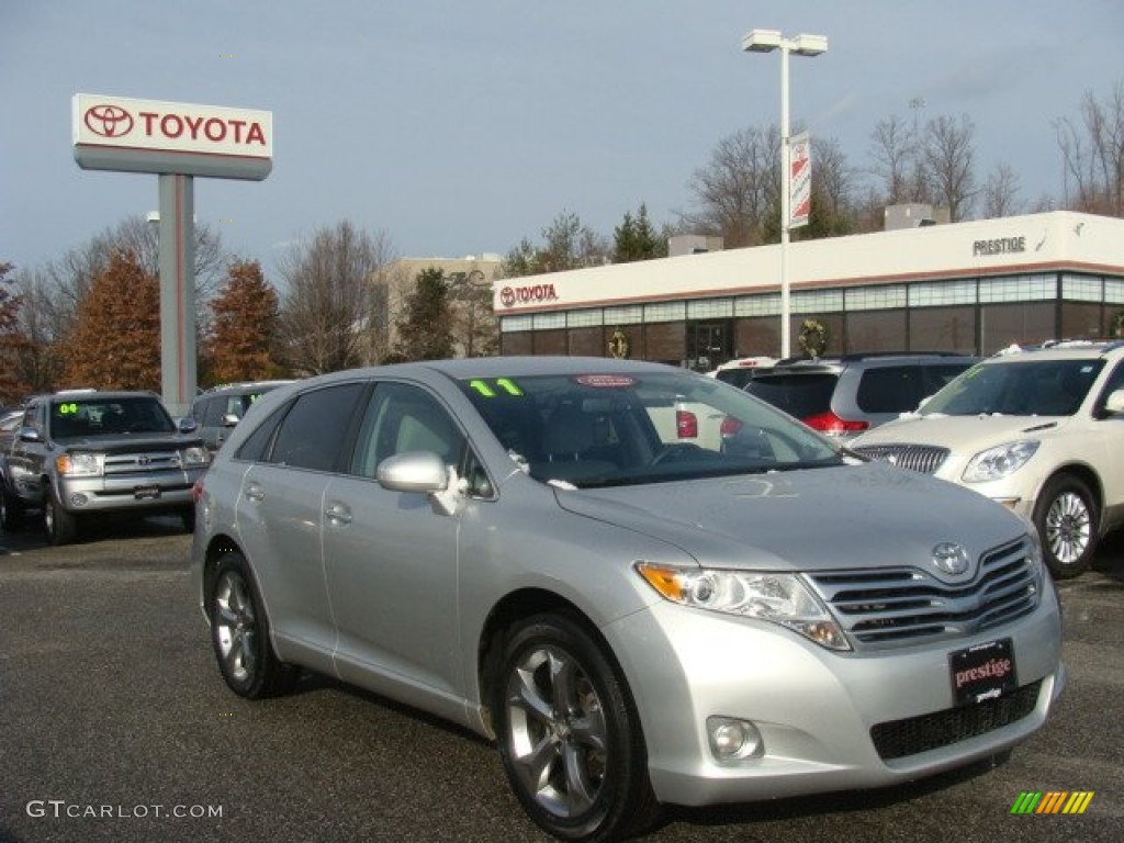 2011 Venza V6 AWD - Classic Silver Metallic / Light Gray photo #1