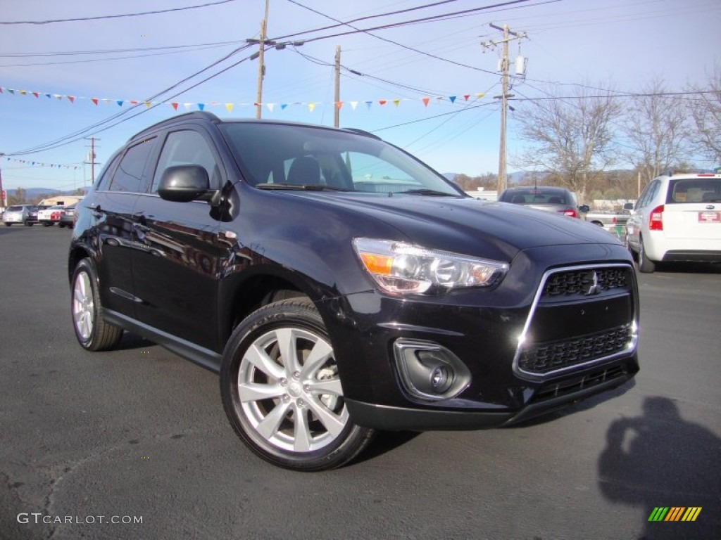 Labrador Black Pearl 2013 Mitsubishi Outlander Sport SE Exterior Photo #88731477