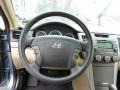 2009 Medium Silver Blue Hyundai Sonata GLS  photo #18