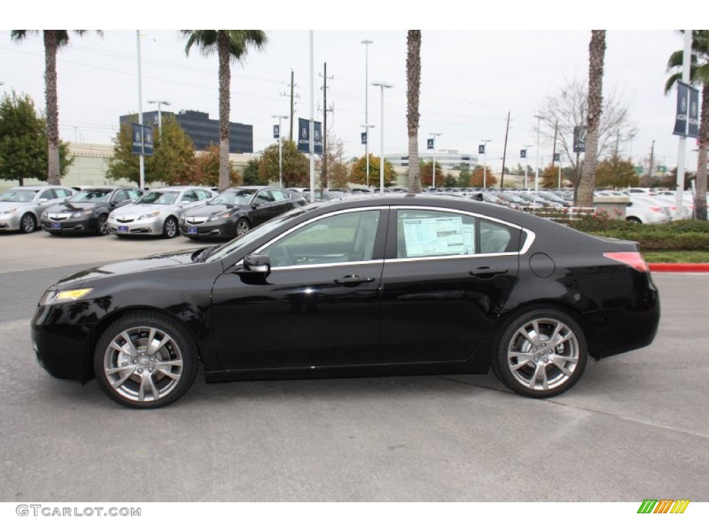 Crystal Black Pearl 2014 Acura TL Advance SH-AWD Exterior Photo #88731657