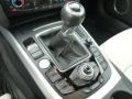 2011 Audi S5 Black/Pearl Silver Silk Nappa Leather Interior Transmission Photo