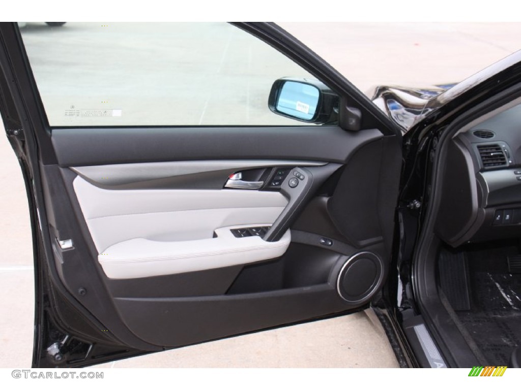 2014 Acura TL Advance SH-AWD Graystone Door Panel Photo #88731786