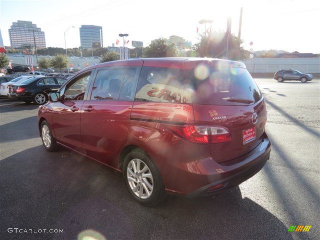 2012 MAZDA5 Sport - Copper Red Mica / Sand photo #5