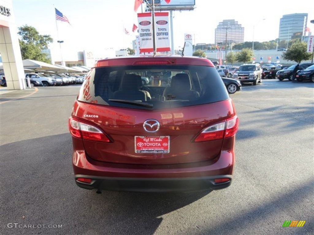 2012 MAZDA5 Sport - Copper Red Mica / Sand photo #6