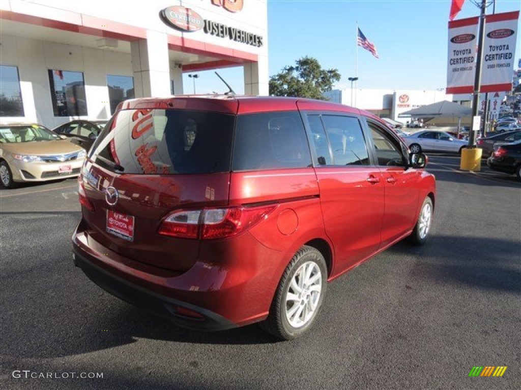 2012 MAZDA5 Sport - Copper Red Mica / Sand photo #7