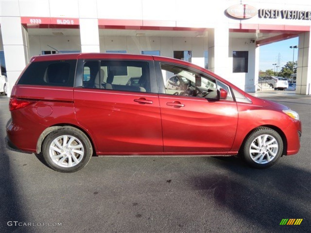 2012 MAZDA5 Sport - Copper Red Mica / Sand photo #8