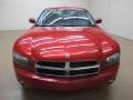 2008 Inferno Red Crystal Pearl Dodge Charger R/T  photo #2