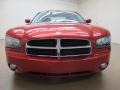 2008 Inferno Red Crystal Pearl Dodge Charger R/T  photo #3