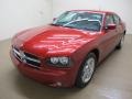 2008 Inferno Red Crystal Pearl Dodge Charger R/T  photo #4
