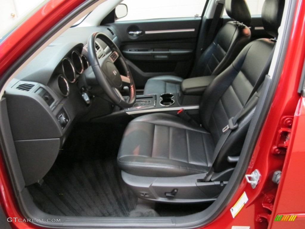 2008 Charger R/T - Inferno Red Crystal Pearl / Dark Slate Gray photo #17