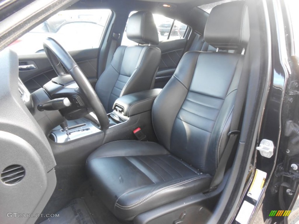 2012 Dodge Charger R/T Plus AWD Front Seat Photo #88732824