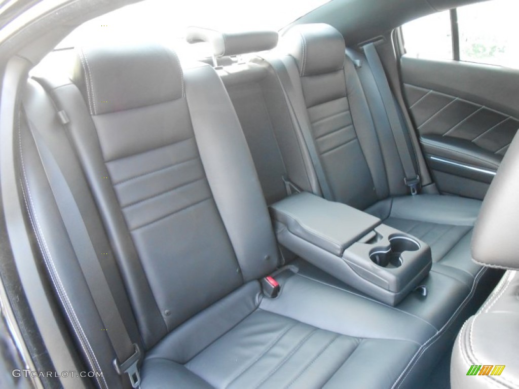 2012 Dodge Charger R/T Plus AWD Rear Seat Photo #88732926
