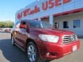 Salsa Red Pearl 2010 Toyota Highlander Limited