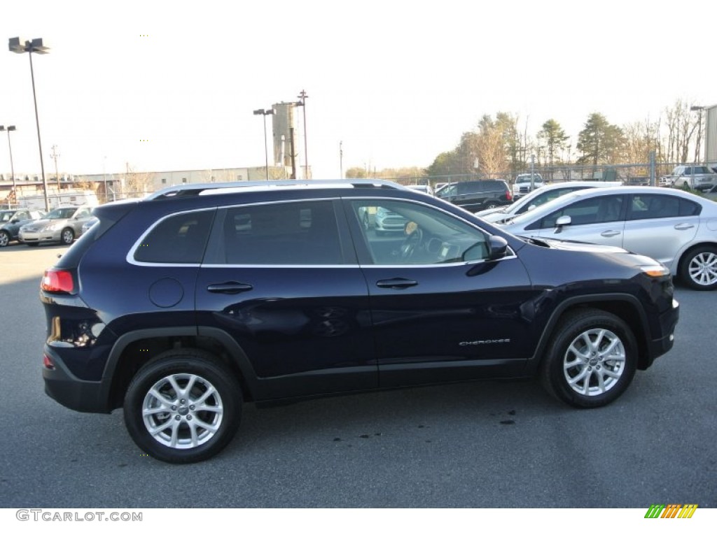 True Blue Pearl 2014 Jeep Cherokee Latitude Exterior Photo #88733664