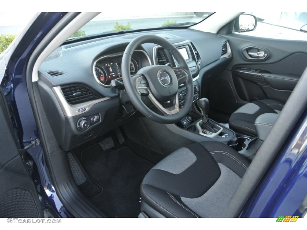 Morocco - Black Interior 2014 Jeep Cherokee Latitude Photo #88734027
