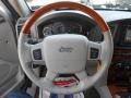 2006 Jeep Grand Cherokee Dark Khaki/Light Graystone Interior Steering Wheel Photo