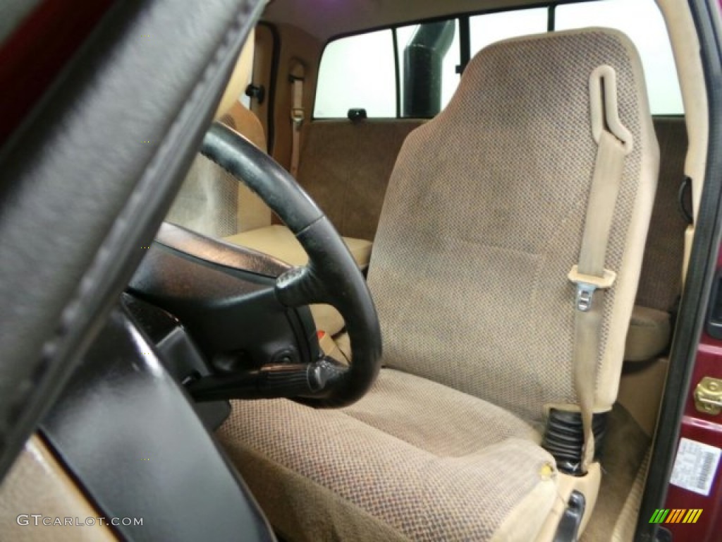 2001 Ram 2500 SLT Quad Cab 4x4 - Dark Garnet Red Pearl / Mist Gray photo #8