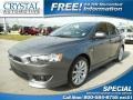 2009 Graphite Gray Pearl Mitsubishi Lancer GTS  photo #1