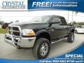 2010 Brilliant Black Crystal Pearl Dodge Ram 2500 SLT Crew Cab 4x4  photo #1