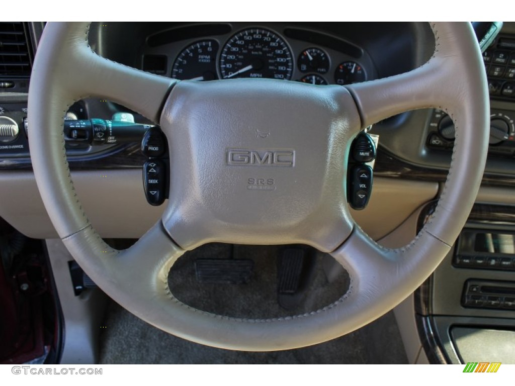 2002 Yukon XL Denali AWD - Garnet Red Metallic / Sandstone photo #16
