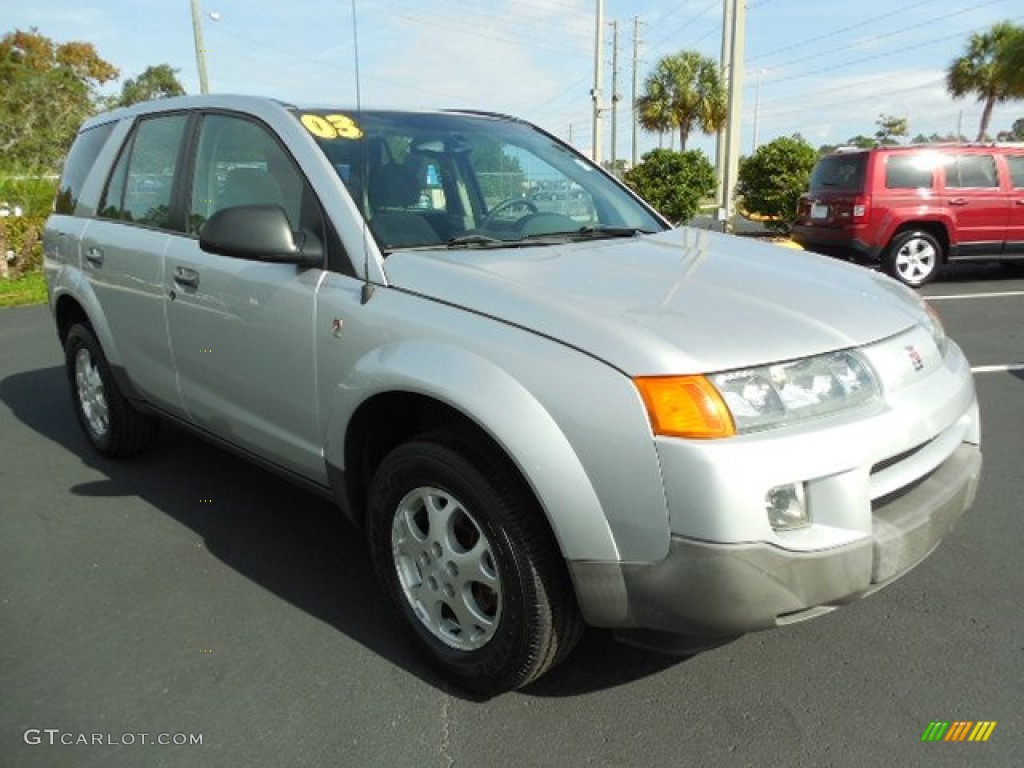 2003 VUE V6 AWD - Silver / Gray photo #11