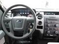 Steel Grey 2014 Ford F150 XLT SuperCrew Steering Wheel