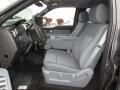 Steel Grey 2014 Ford F150 XLT SuperCrew Interior Color