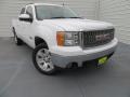 Summit White 2008 GMC Sierra 1500 SLE Crew Cab