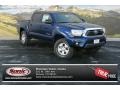 2014 Blue Ribbon Metallic Toyota Tacoma V6 Double Cab 4x4  photo #1