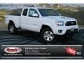 2014 Super White Toyota Tacoma V6 TRD Sport Access Cab 4x4  photo #1