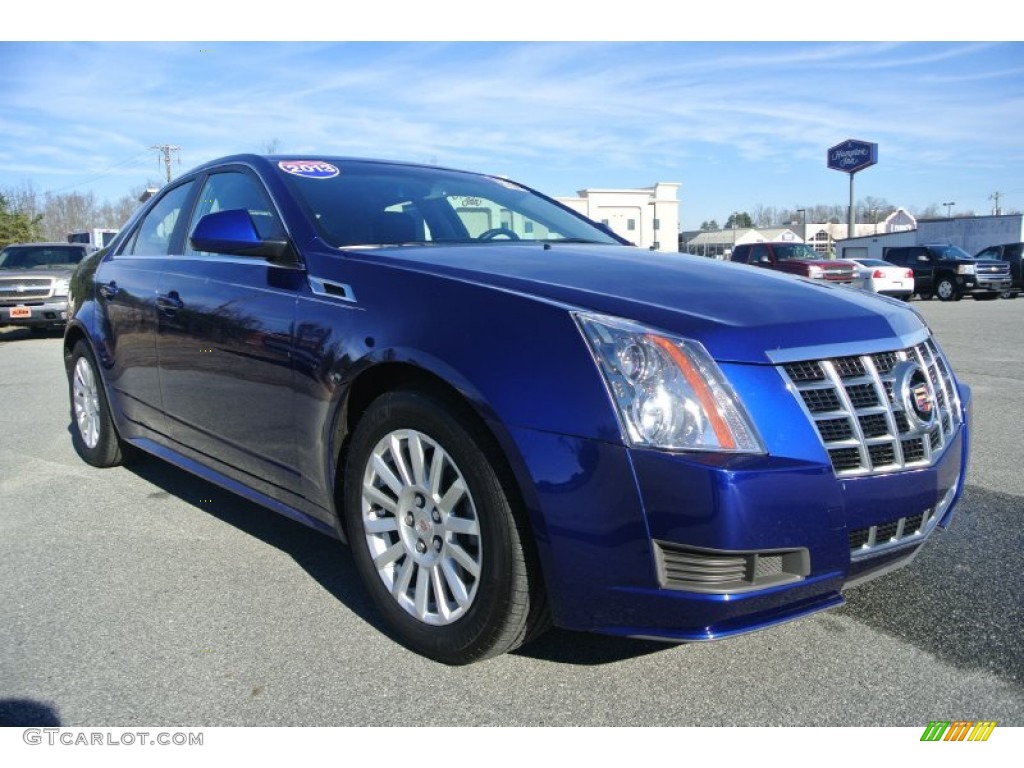 Opulent Blue Metallic Cadillac CTS