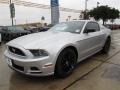 Ingot Silver - Mustang V6 Coupe Photo No. 1