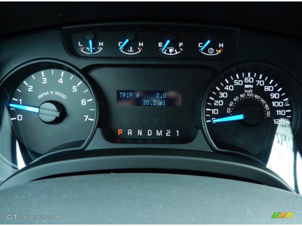 2014 Ford F150 STX SuperCab Gauges Photo #88741718
