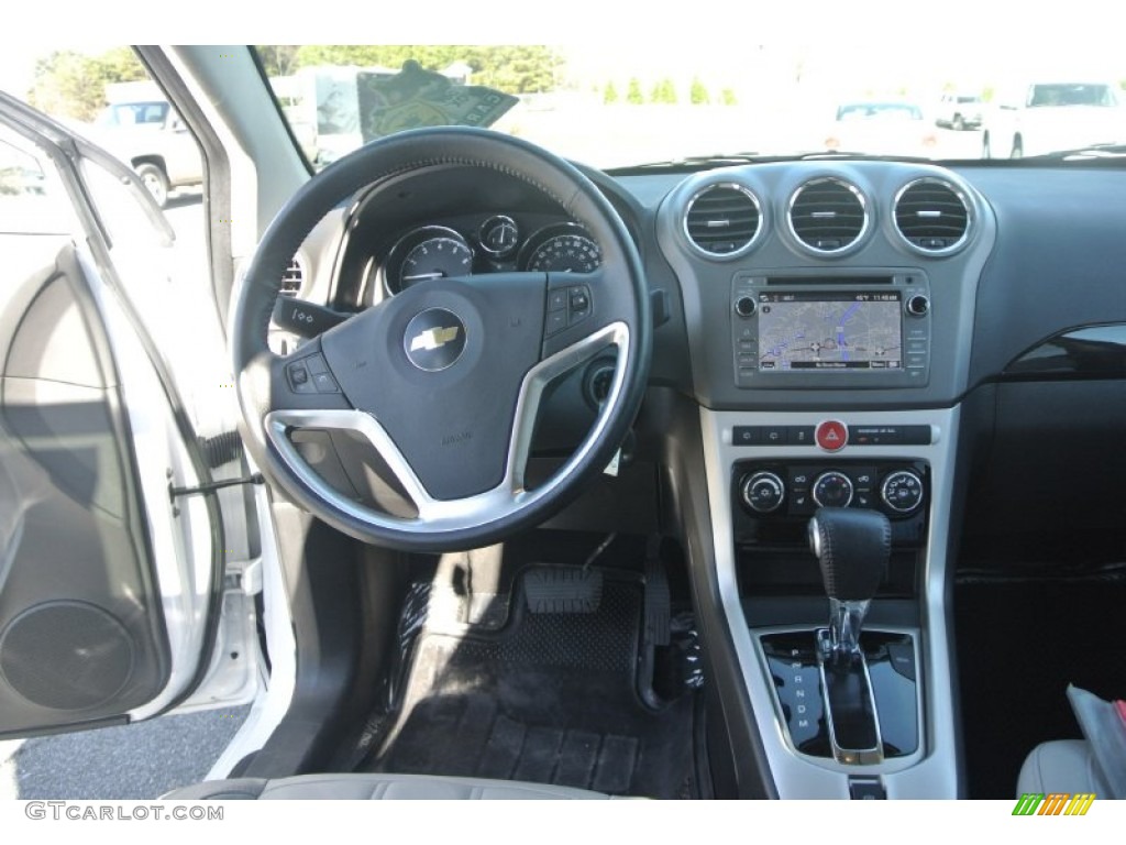 2014 Chevrolet Captiva Sport LTZ Black/Light Titanium Dashboard Photo #88742556