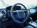 FX Appearance Black Leather/Alcantara 2014 Ford F150 FX2 Tremor Regular Cab Steering Wheel