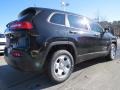 2014 Brilliant Black Crystal Pearl Jeep Cherokee Sport  photo #3