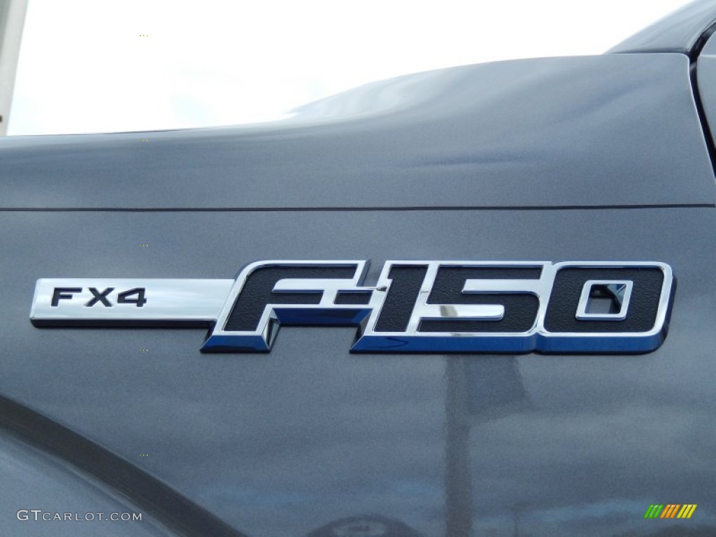 2013 F150 FX4 SuperCrew 4x4 - Sterling Gray Metallic / Black photo #5