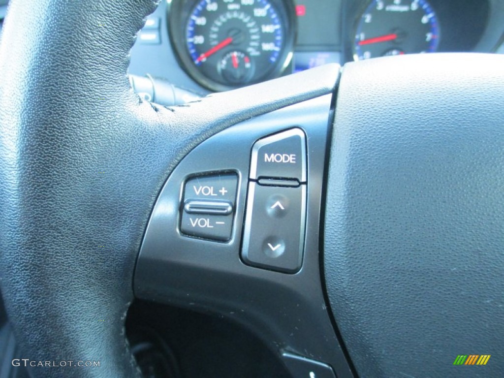 2011 Genesis Coupe 3.8 Track - Bathurst Black / Black Leather photo #21