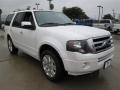 2014 White Platinum Ford Expedition Limited  photo #7