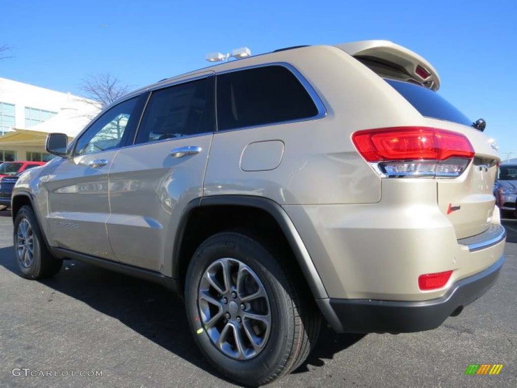 2014 Grand Cherokee Limited - Cashmere Pearl / New Zealand Black/Light Frost photo #2