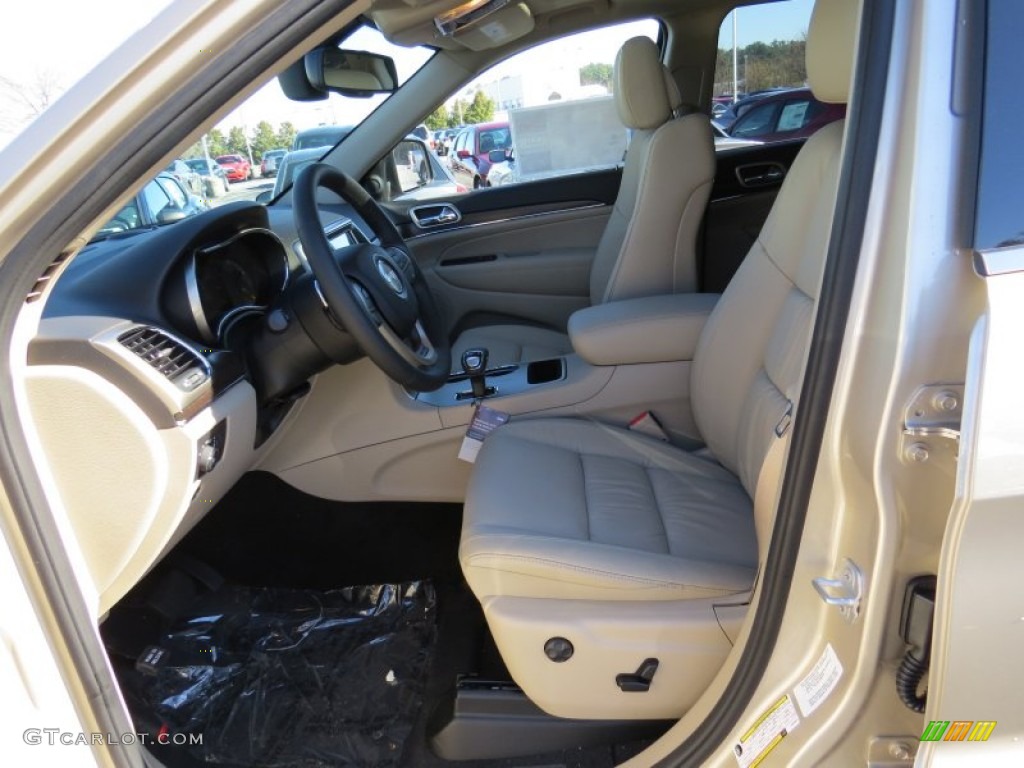 2014 Grand Cherokee Limited - Cashmere Pearl / New Zealand Black/Light Frost photo #6