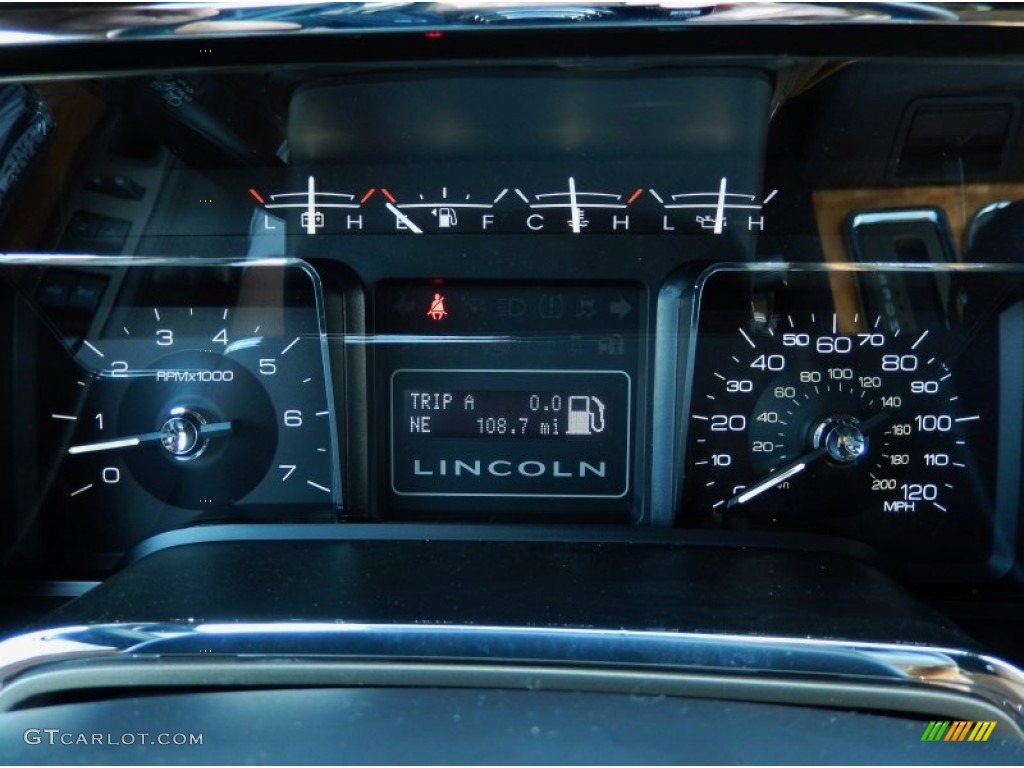 2013 Lincoln Navigator L Monochrome Limited Edition 4x2 Gauges Photo #88744461