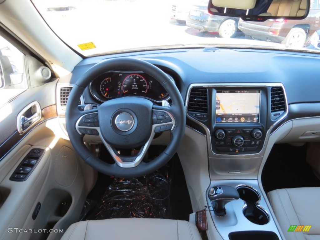 2014 Grand Cherokee Limited - Cashmere Pearl / New Zealand Black/Light Frost photo #9