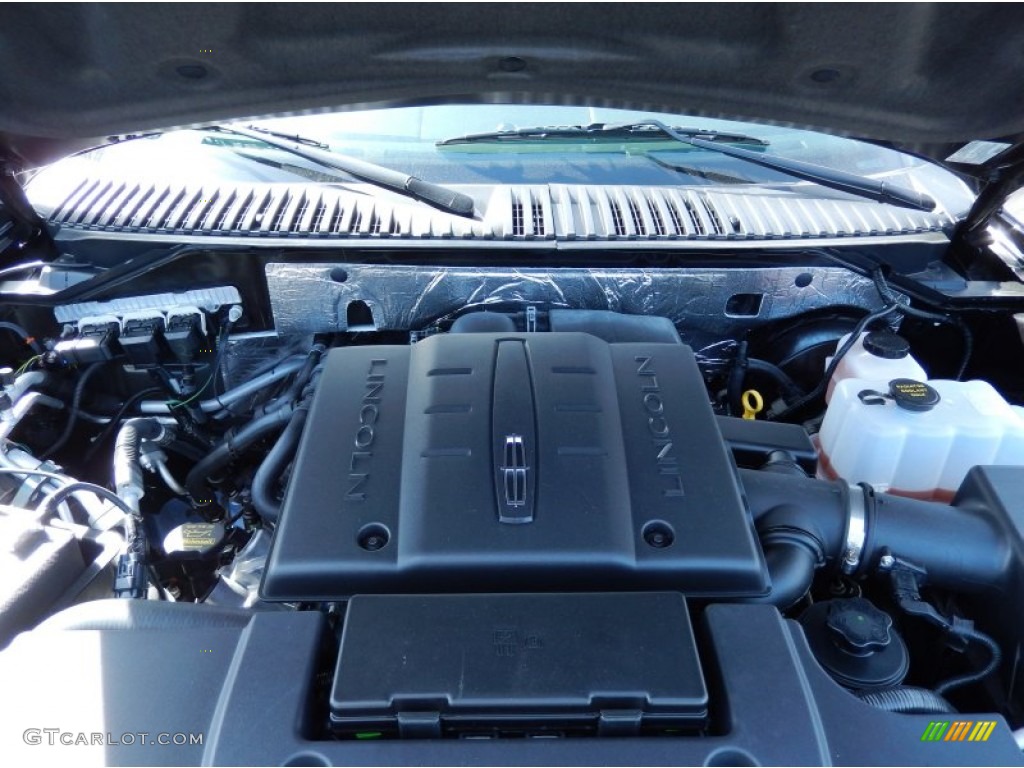 2013 Lincoln Navigator L Monochrome Limited Edition 4x2 5.4 Liter Flex-Fuel SOHC 24-Valve VVT Triton V8 Engine Photo #88744515