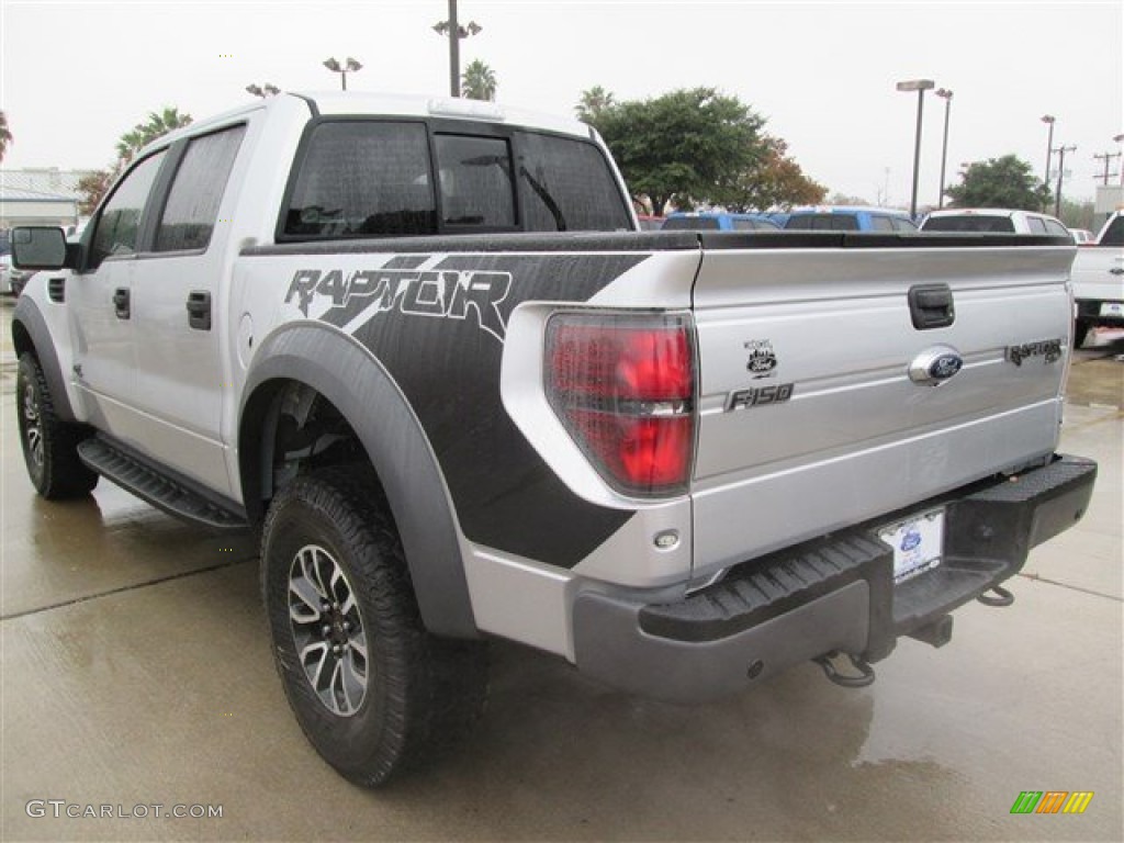 2014 F150 SVT Raptor SuperCrew 4x4 - Ingot Silver / Raptor Black photo #3