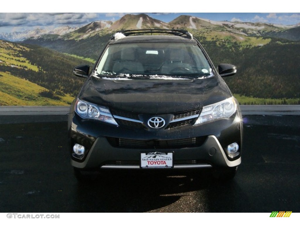 2013 RAV4 XLE AWD - Black / Ash photo #2