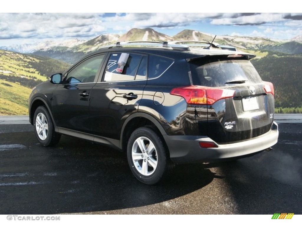 2013 RAV4 XLE AWD - Black / Ash photo #3